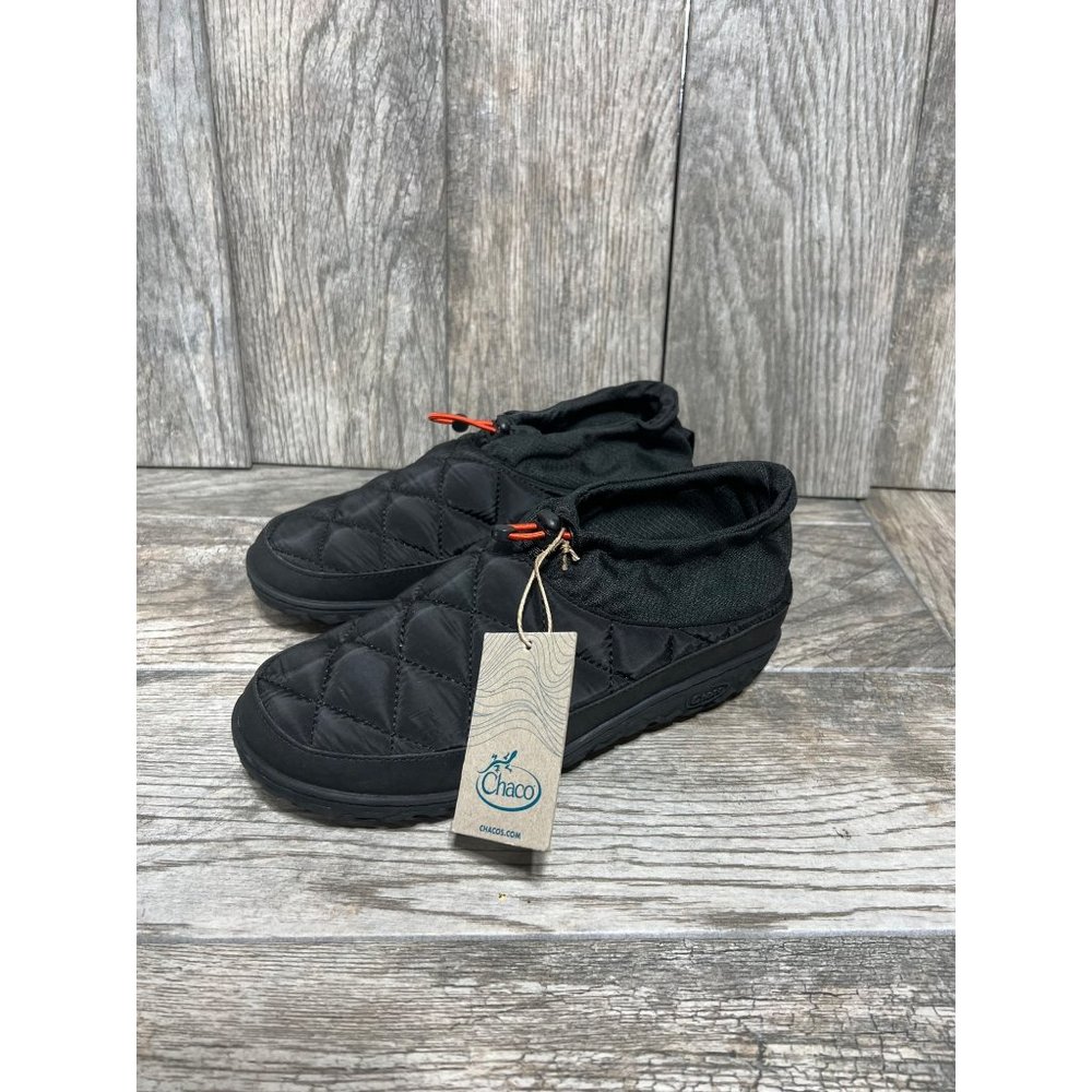 Chaco Ramble Puff Black Quilted Slip On Shoes JCH107479 Men's Size 8